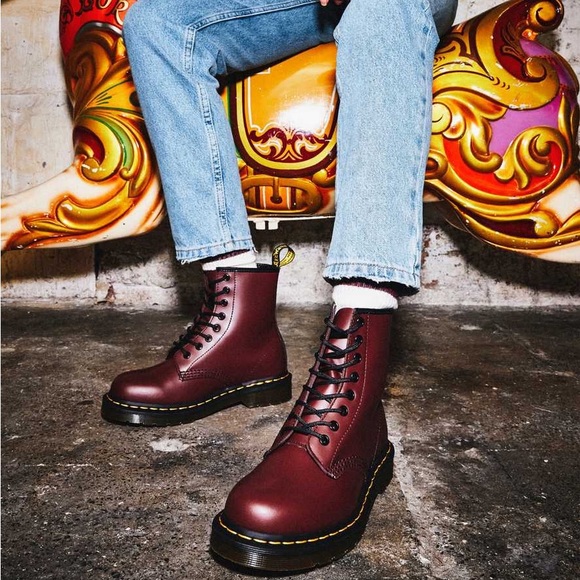 Dr. Martens 1460 W 8 Eye Boots - Picture 10 of 10